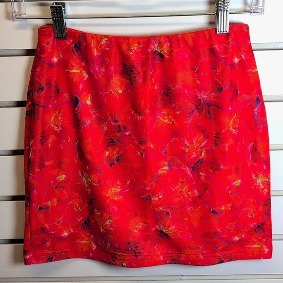 Outcast Clothing Marnie Mini Skirt Mariposa Size S NWT - Picture 1 of 6